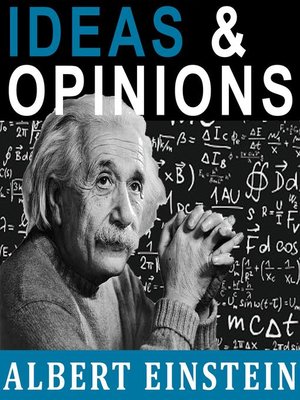 cover image of Ideas and Opinions